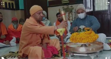 Photo of नामाकंन से पहले मुख्यमंत्री योगी ने मंदिर में किया पूजा-पाठ