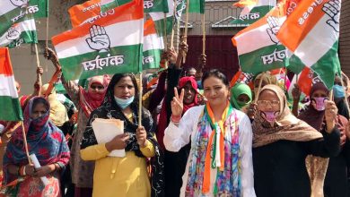 Photo of कांग्रेस प्रत्याशी शहाना सिदृीकी ने घर-घर जाकर मांगे वोट