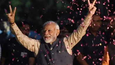pm narendra modi after election victory