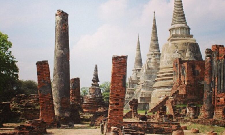 थाईलैंड स्थित अयुथ्या शहर